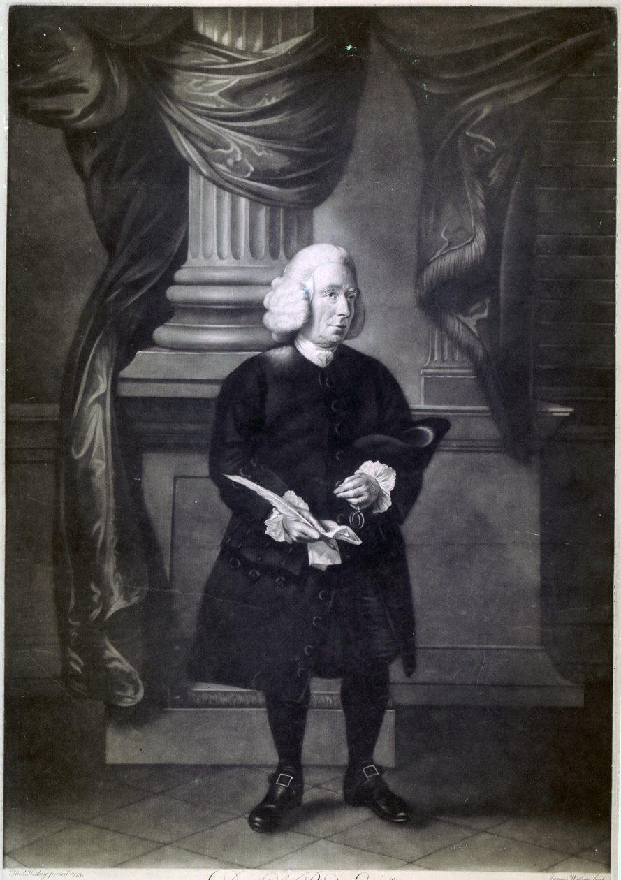 Daniel Race, grawerowane przez Jamesa Watsona, 1773 autorstwa Thomas Hickey