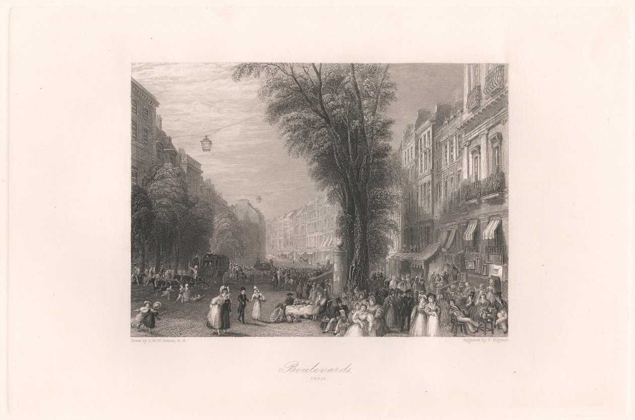 Bulwary, Paryż autorstwa Thomas Higham