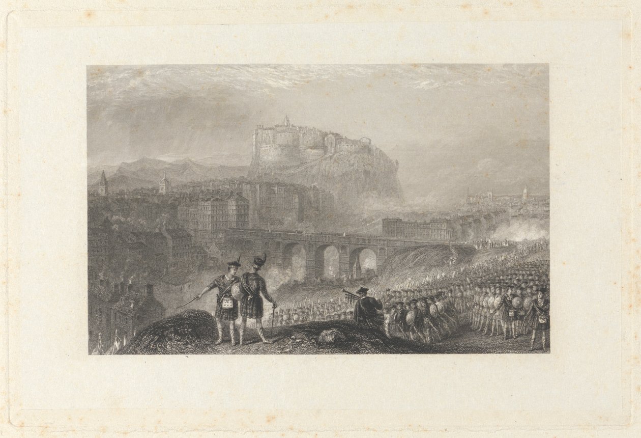 Edynburg - marsz górali autorstwa Thomas Higham