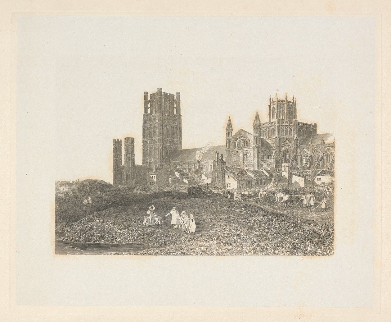 Katedra w Ely, Cambridgeshire autorstwa Thomas Higham