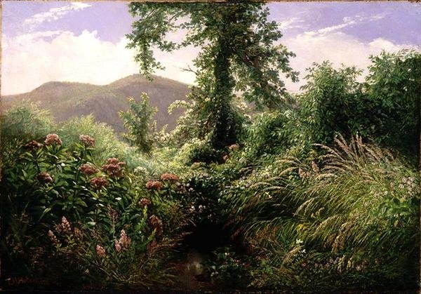 Góry Catskill, Shandaken, Nowy Jork (olej na płótnie) autorstwa Thomas Hiram Hotchkiss
