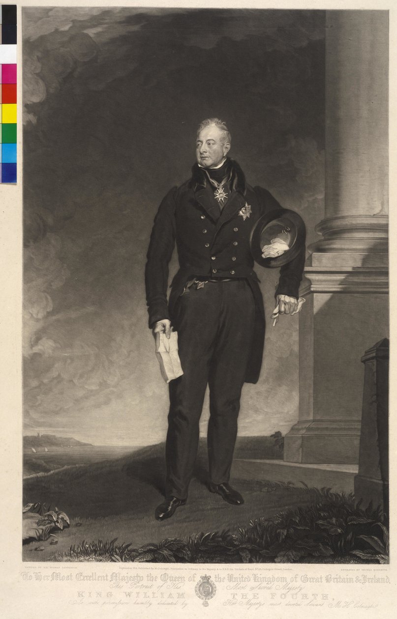 Król Anglii Wilhelm IV autorstwa Thomas Hodgetts