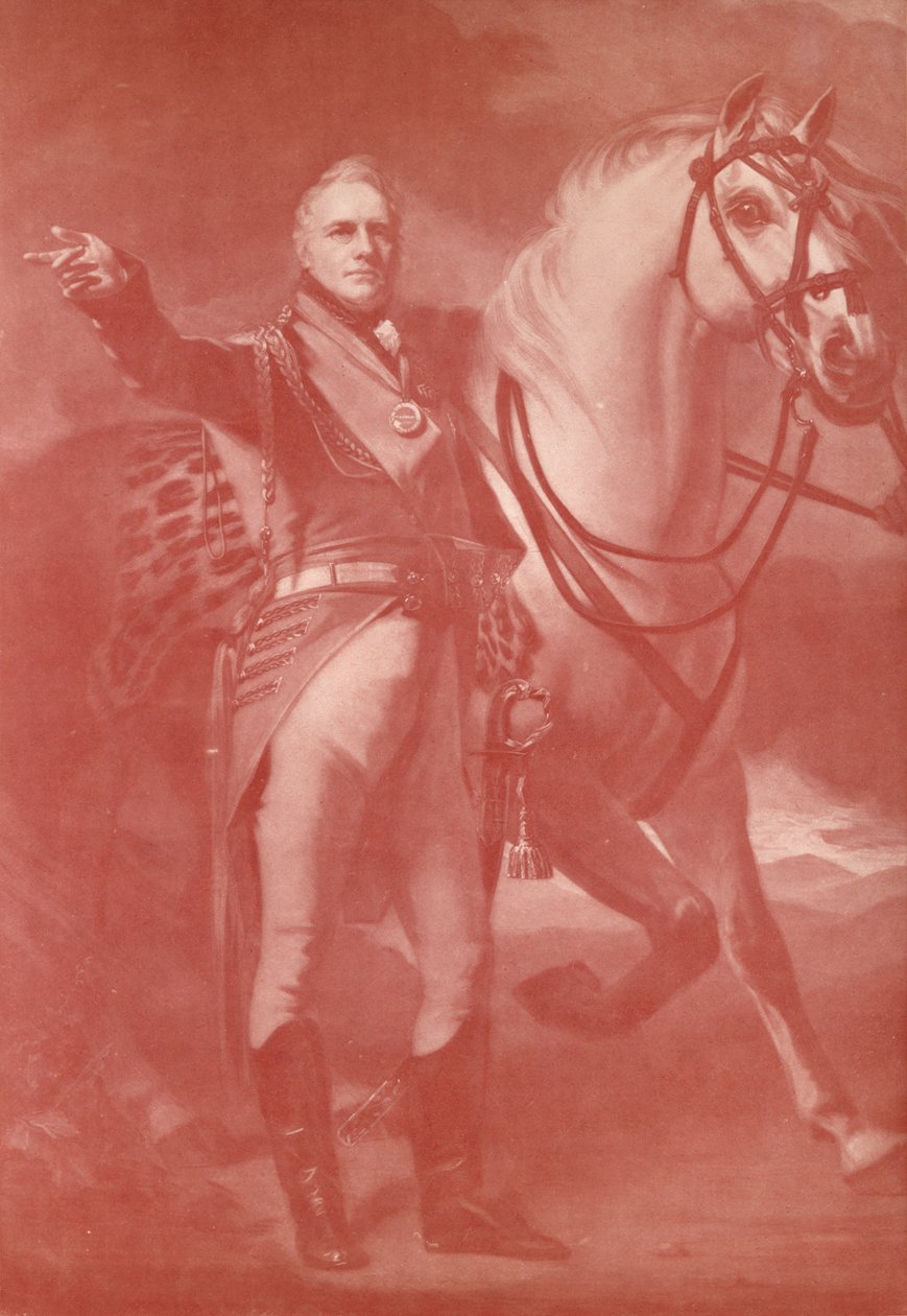 „Sir David Baird Pułkownik 24 Pułk”, c1812 1909 autorstwa Thomas Hodgetts