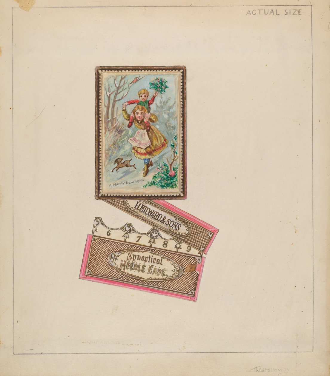 Etui na igły autorstwa Thomas Holloway