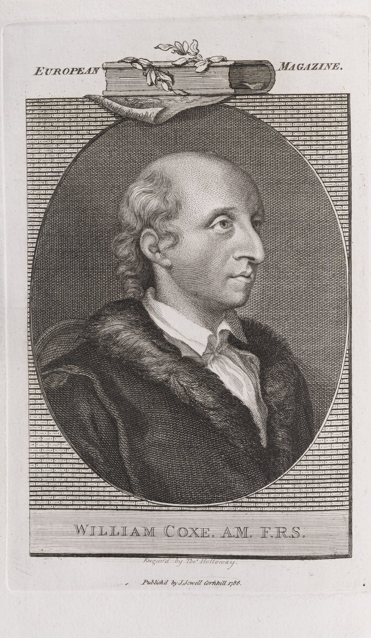 Portret Williama Coxe