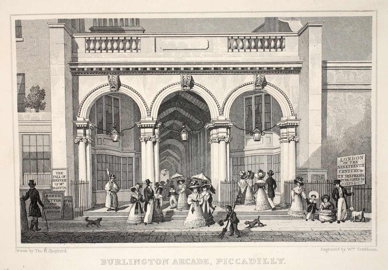 Burlington Arcade, Piccadilly, z "London and it