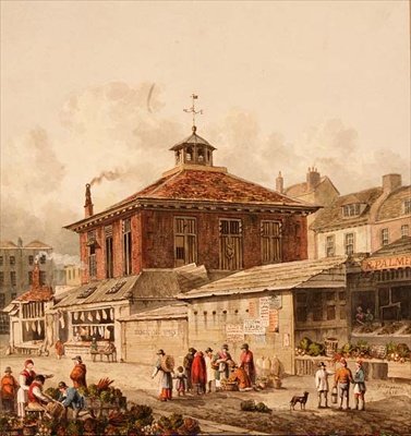 Rynek Clare autorstwa Thomas Hosmer Shepherd