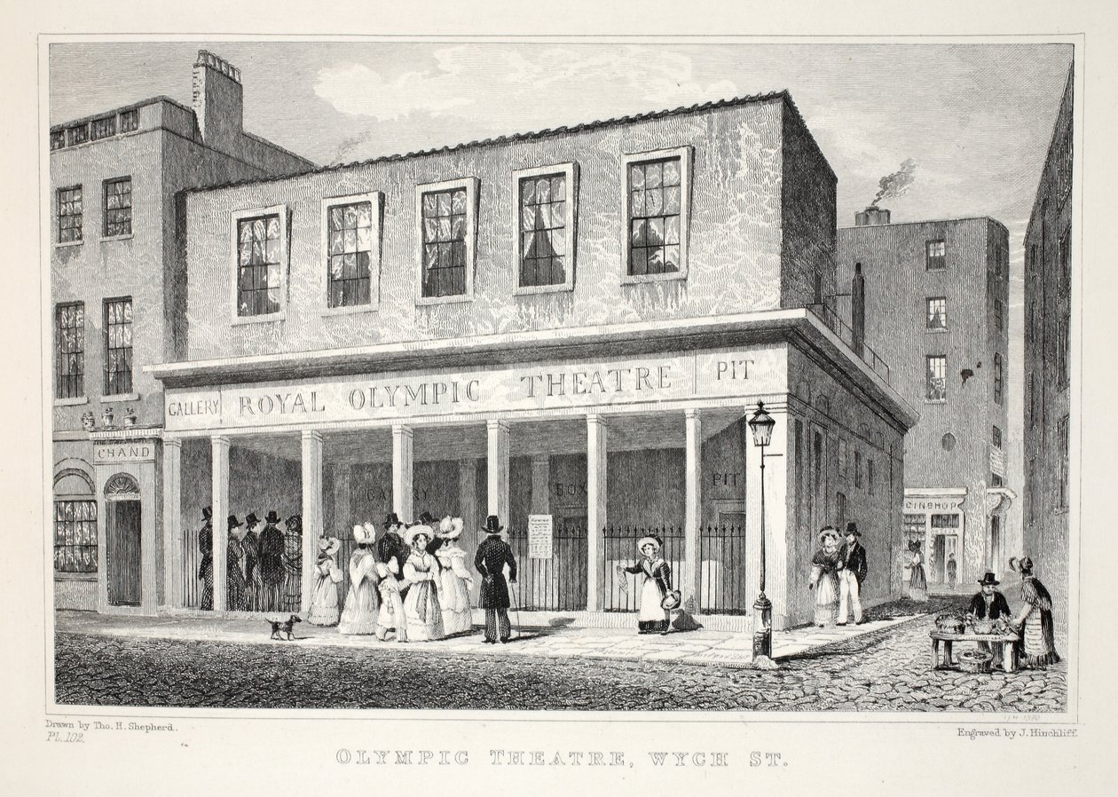 Olympic Theatre, Wyck Street, z "London and it