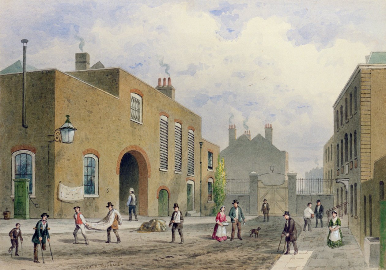 Szpital św. Tomasza, Southwark, Londyn autorstwa Thomas Hosmer Shepherd