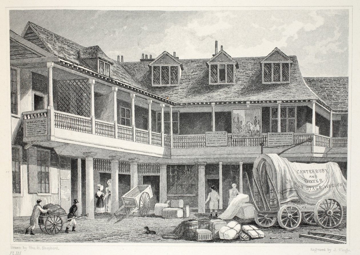 Talbot Inn, Southwark, z "London and it