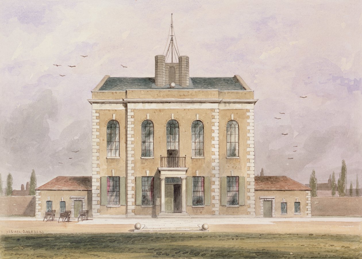 Zbrojownia należąca do Królewskiej Kompanii Artylerii, 1815 autorstwa Thomas Hosmer Shepherd