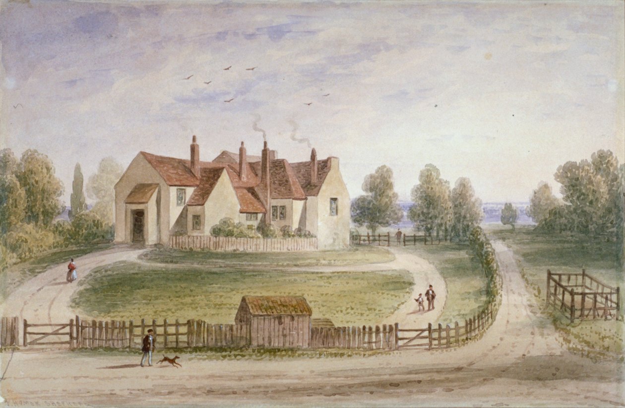 Dom Bankietowy Lorda Burmistrza, Westminster, Londyn, ok. 1830 r. autorstwa Thomas Hosmer Shepherd