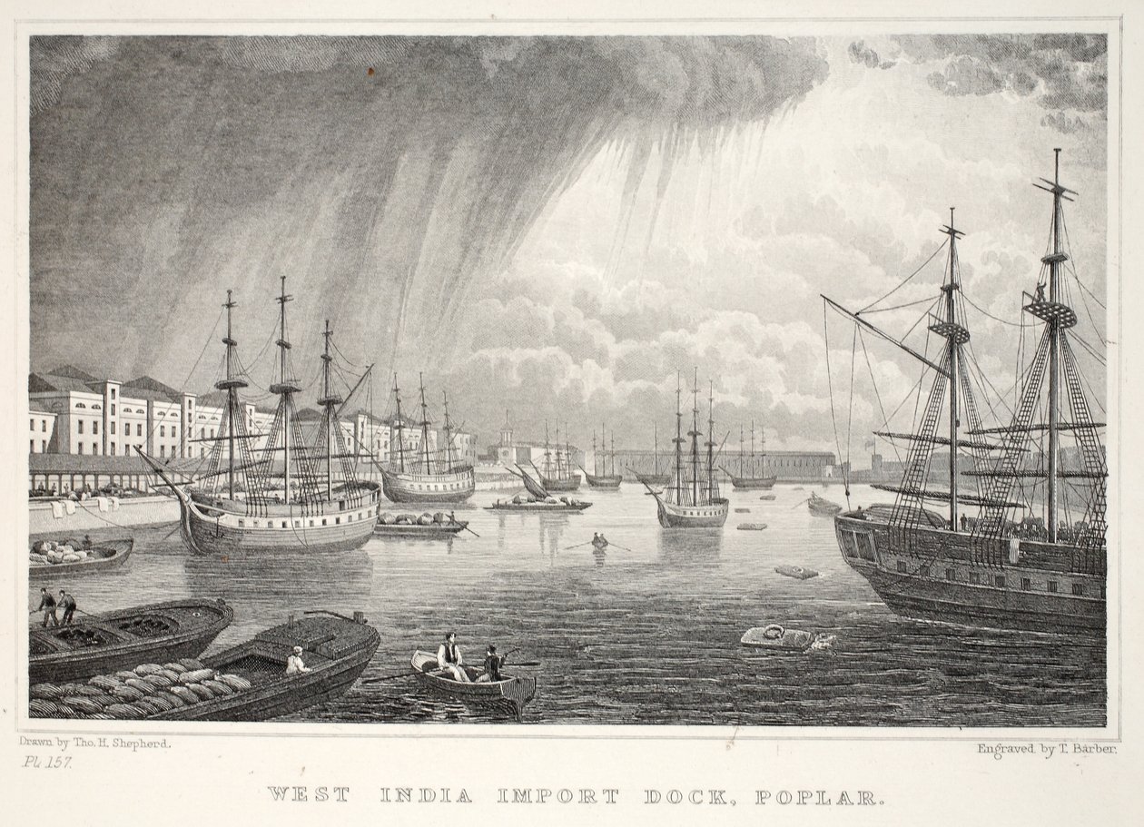 West India Docks, Isle of Dogs, z London and it