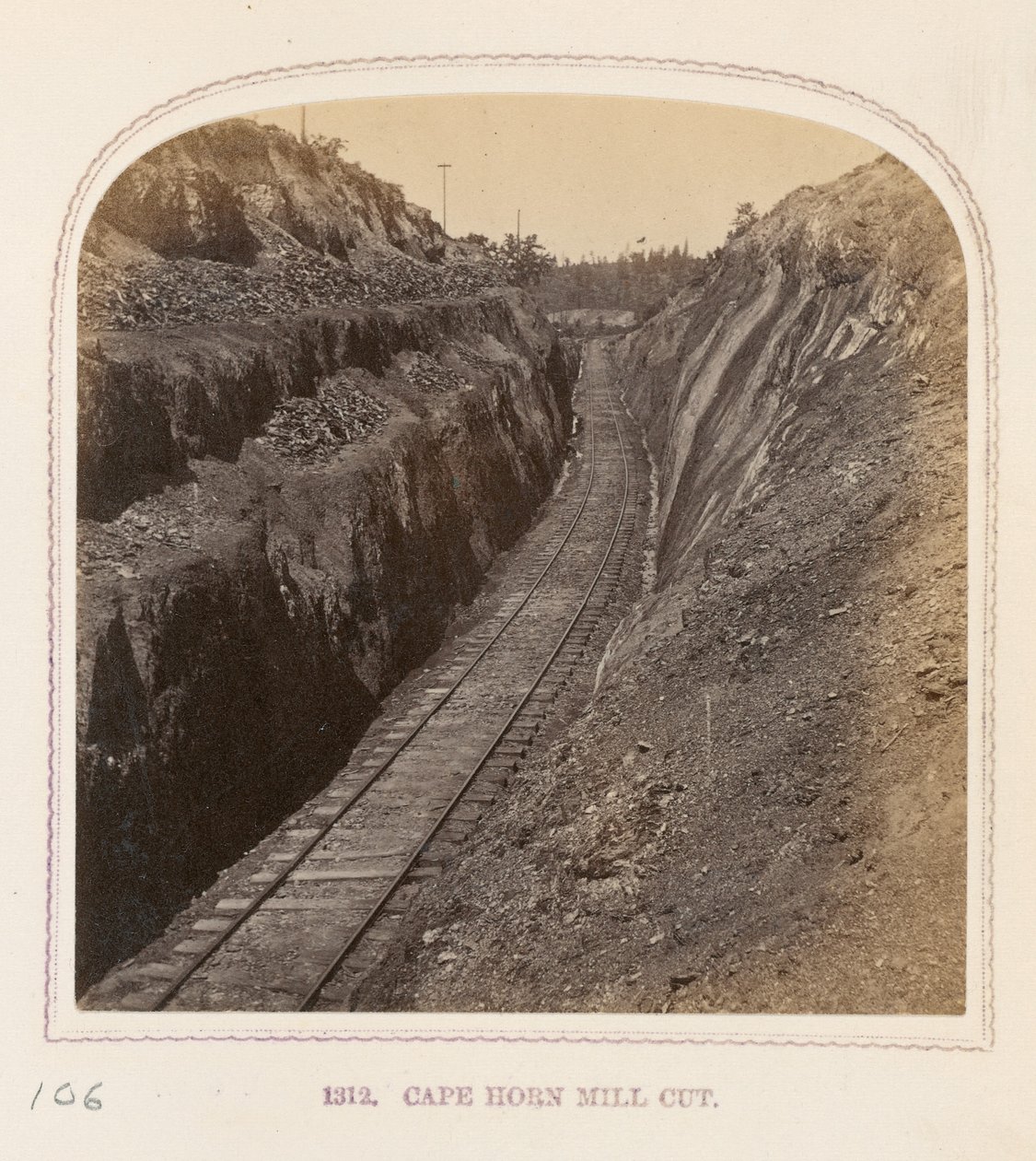Cape Horn Mill Cut autorstwa Thomas Houseworth