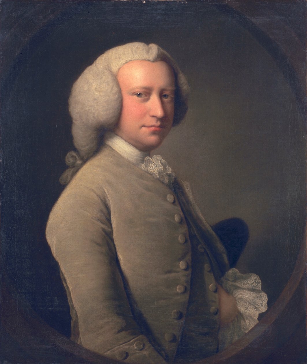 dr Izaak Schomberg, ok. 1750-60 autorstwa Thomas Hudson