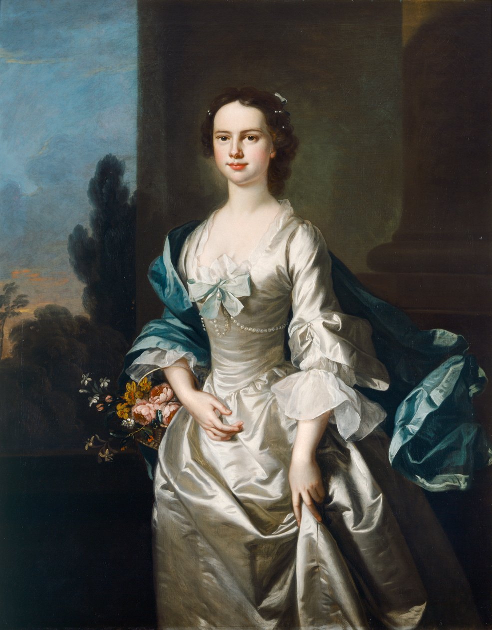 Margaretta Mabella (olej na płótnie) autorstwa Thomas Hudson