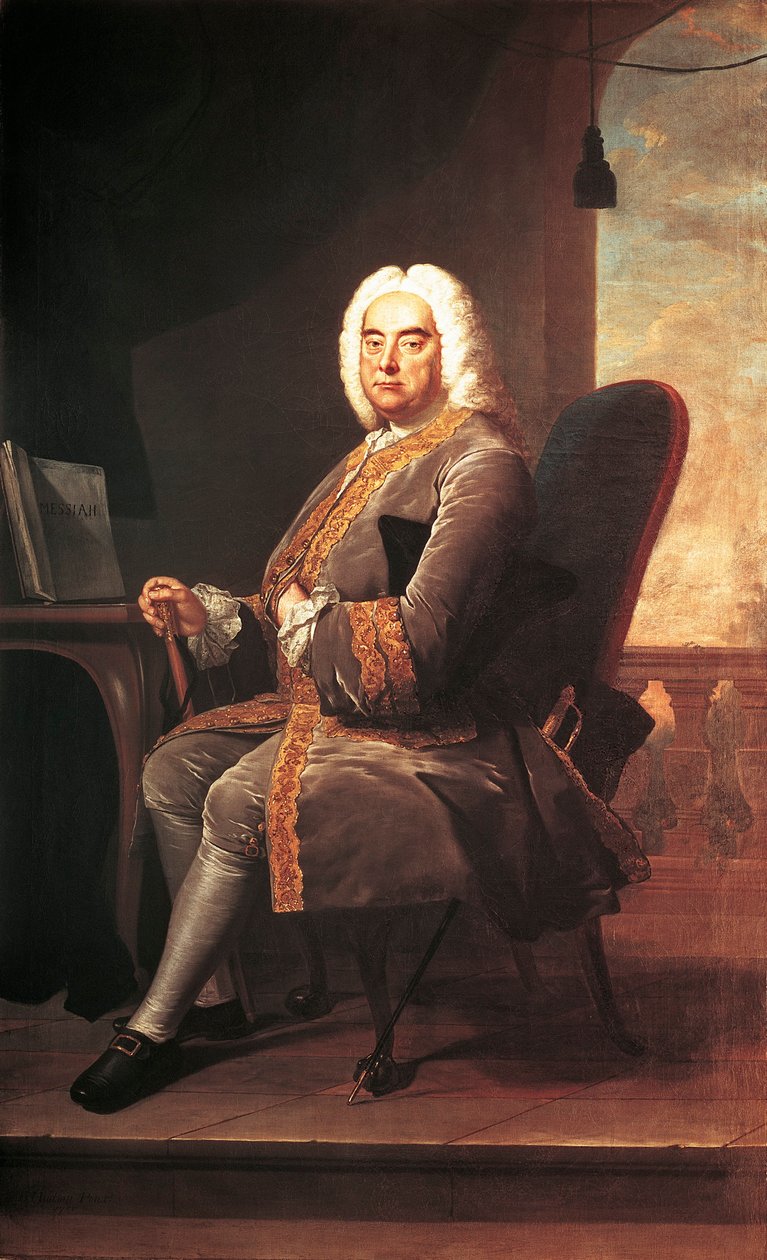 Portret niemiecko-angielskiego kompozytora George