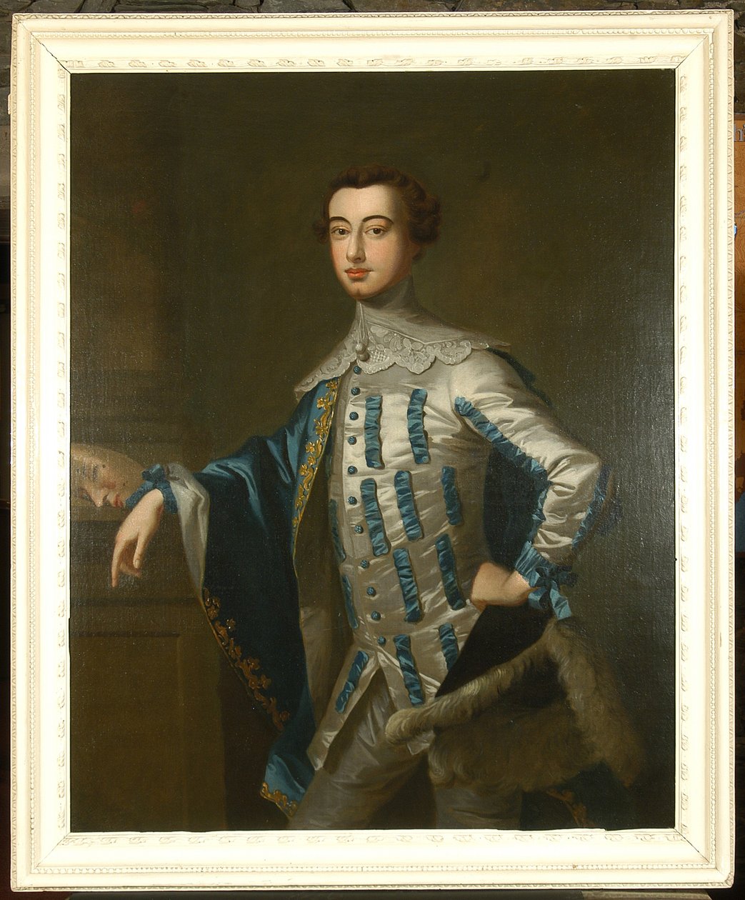Portret Sir Jamesa Lowthera, pierwszego hrabiego Lonsdale, ok. 1755 r. autorstwa Thomas Hudson