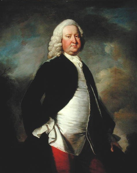 Portret Sir Watkina Williamsa Wynna, 3. baroneta (1692-1749) (olej na płótnie) autorstwa Thomas Hudson