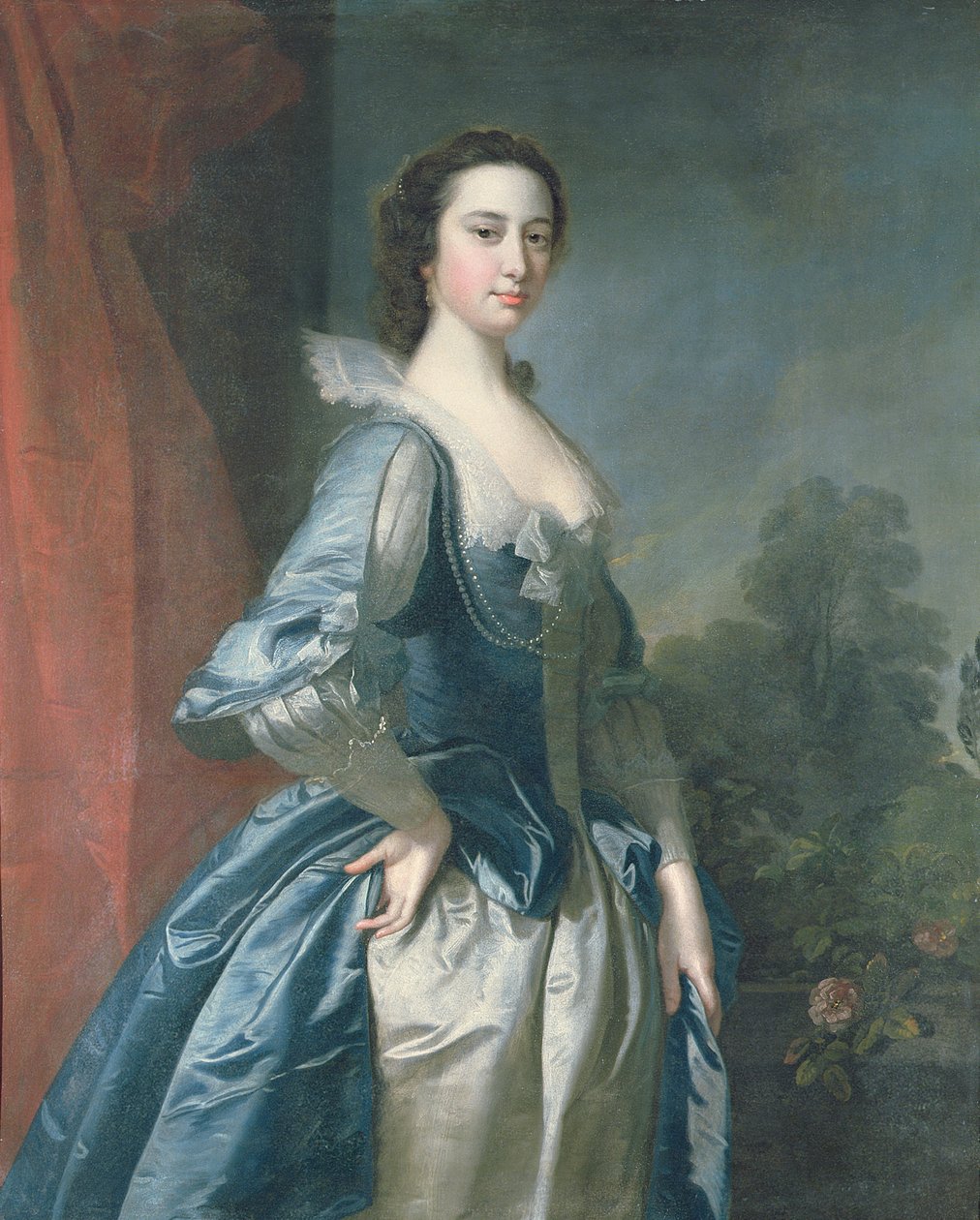 Portret damy autorstwa Thomas Hudson
