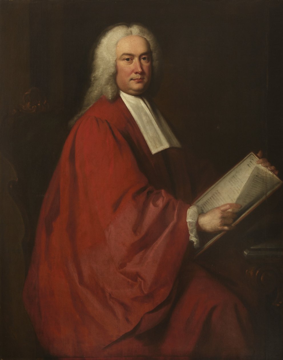 Sir Edmund Isham autorstwa Thomas Hudson