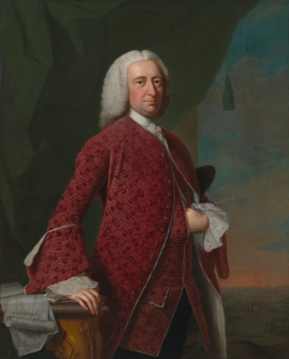 William Shirley autorstwa Thomas Hudson