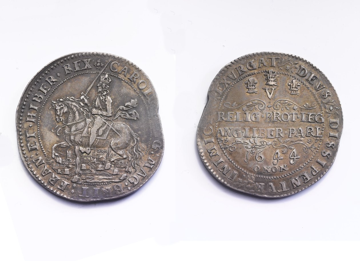 Korona Oxford, 1644 (metal) autorstwa Thomas J. Rawlins