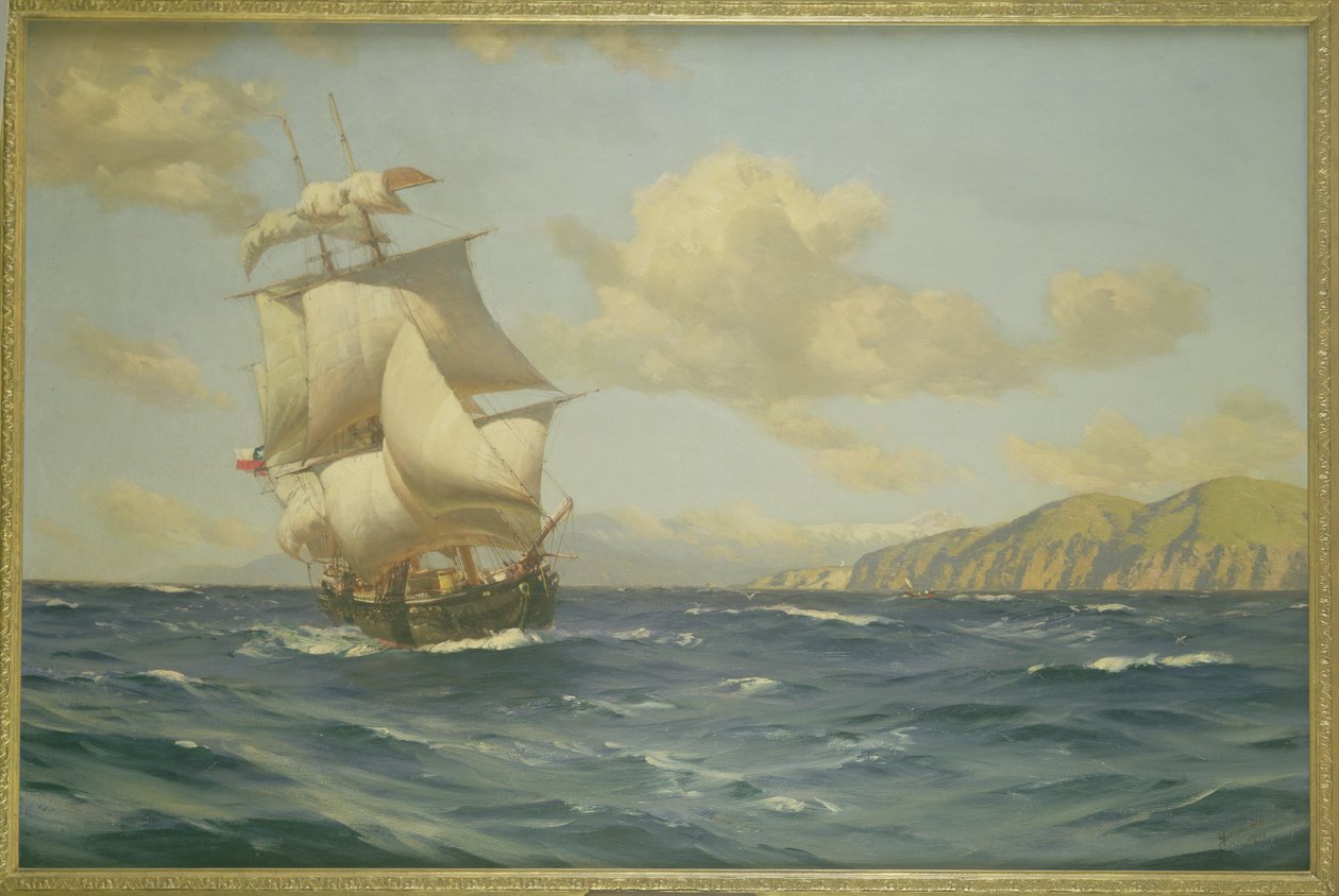 Esmeralda, 1908 autorstwa Thomas J. Somerscales