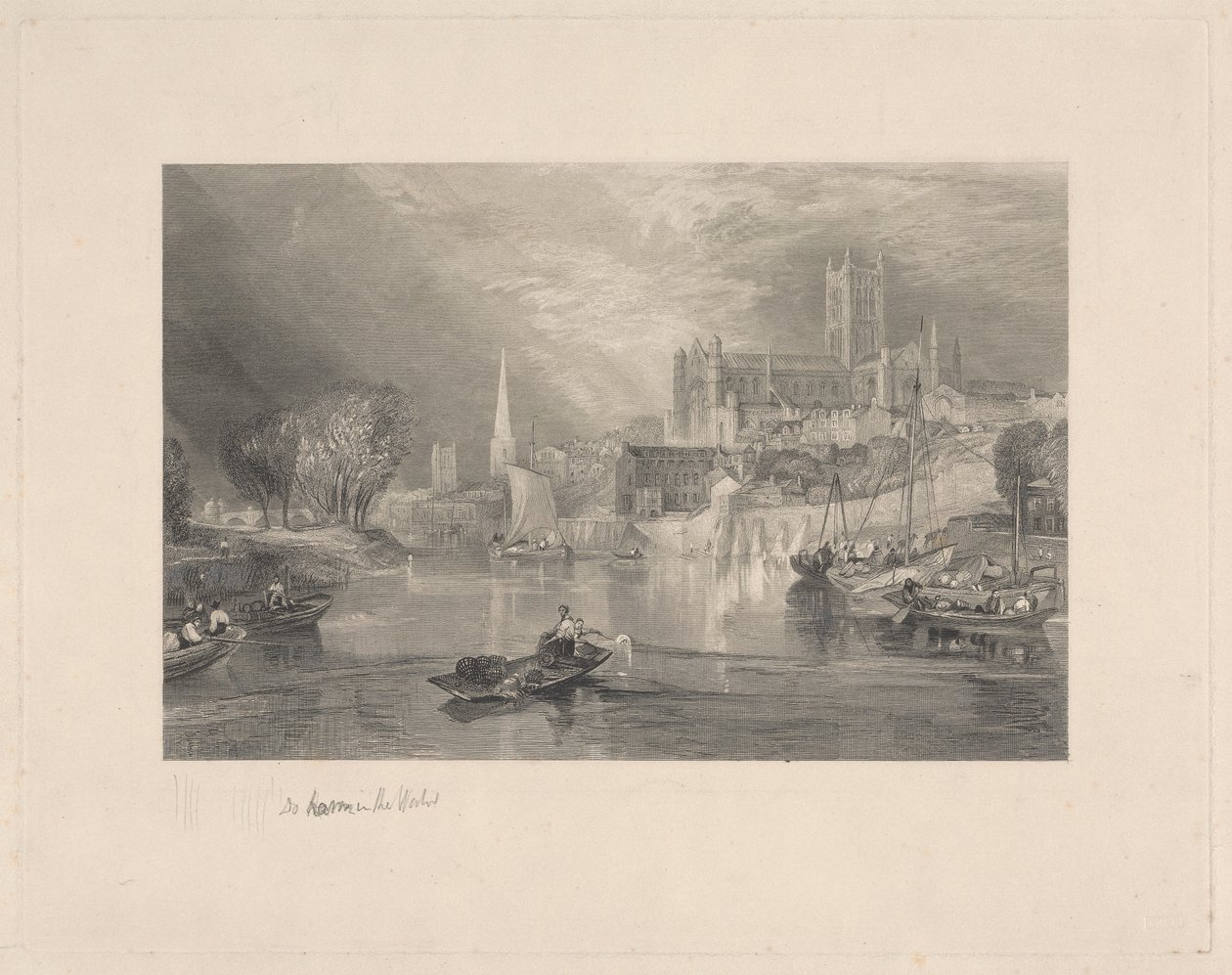 Worcester, Worcestershire autorstwa Thomas Jeavons