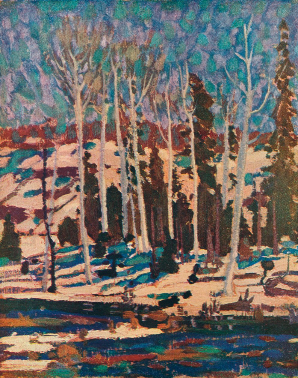 marzec, c1916 autorstwa Tom Thomson