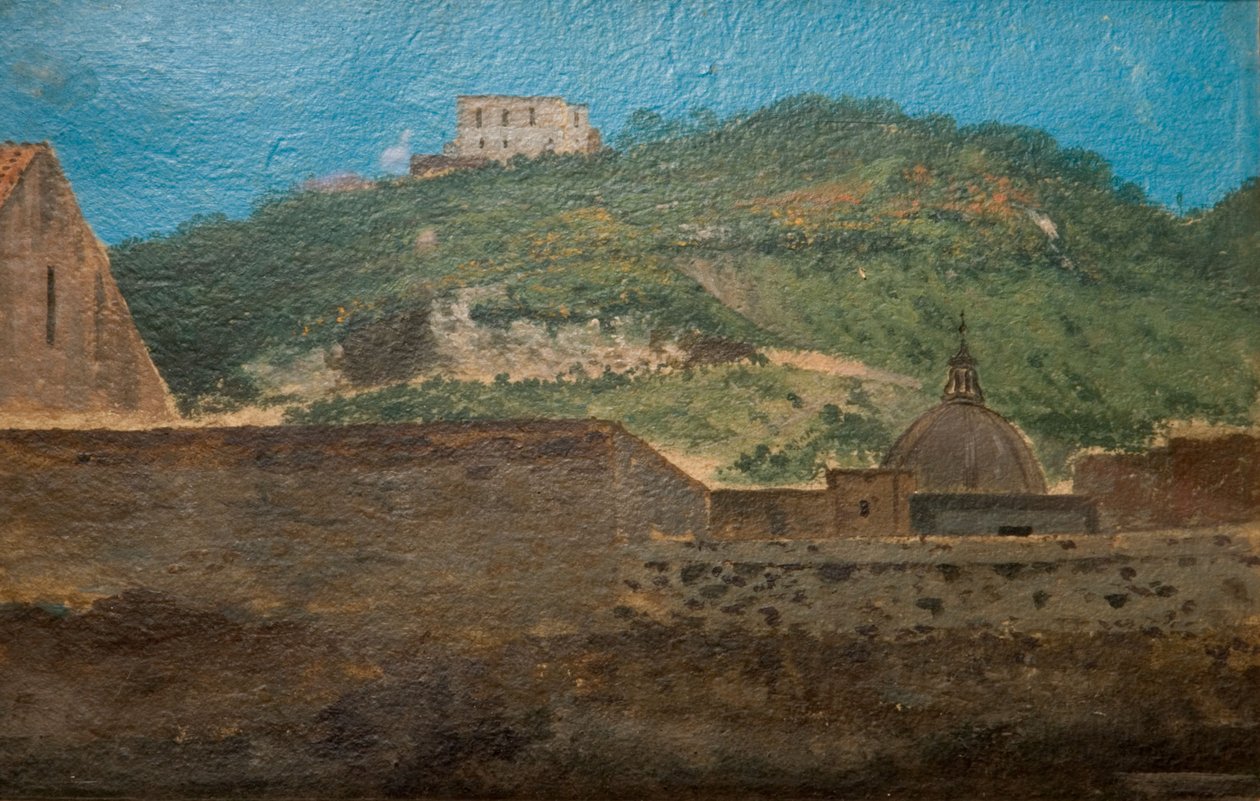 Wzgórze w pobliżu Neapolu, 1782 autorstwa Thomas Jones