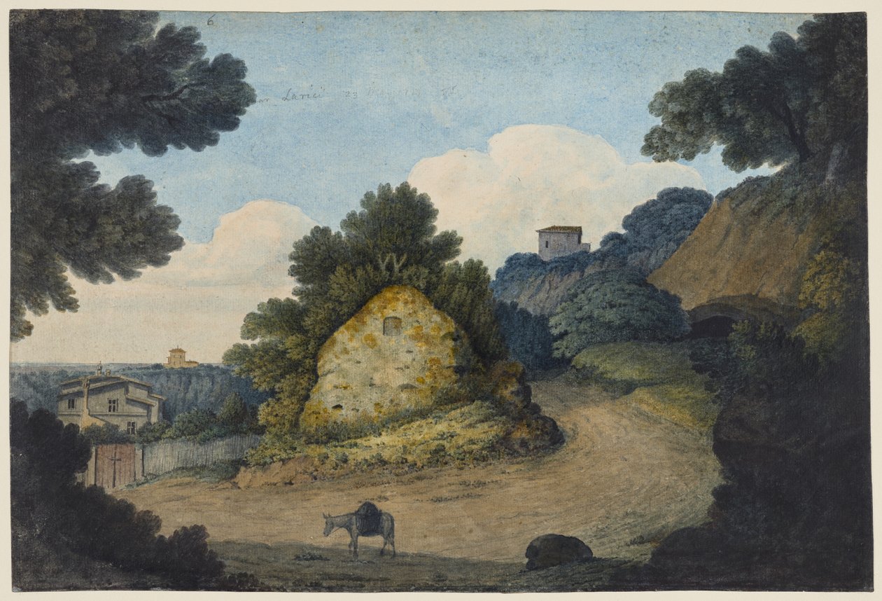 Ariccia autorstwa Thomas Jones
