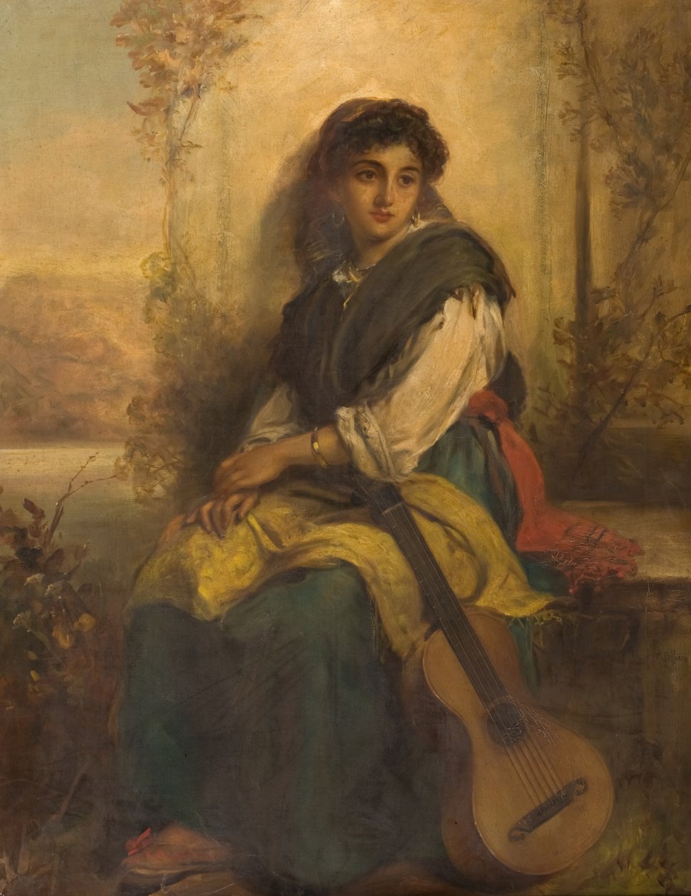 Minstrel prowincji baskijskich autorstwa Thomas Kent Pelham