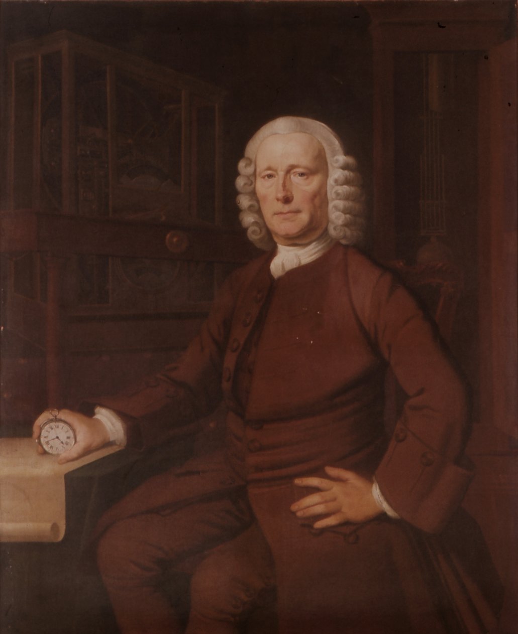John Harrison 1693-1776. Wynalazca chronometru morskiego w 1757, XX wieku. autorstwa Thomas King