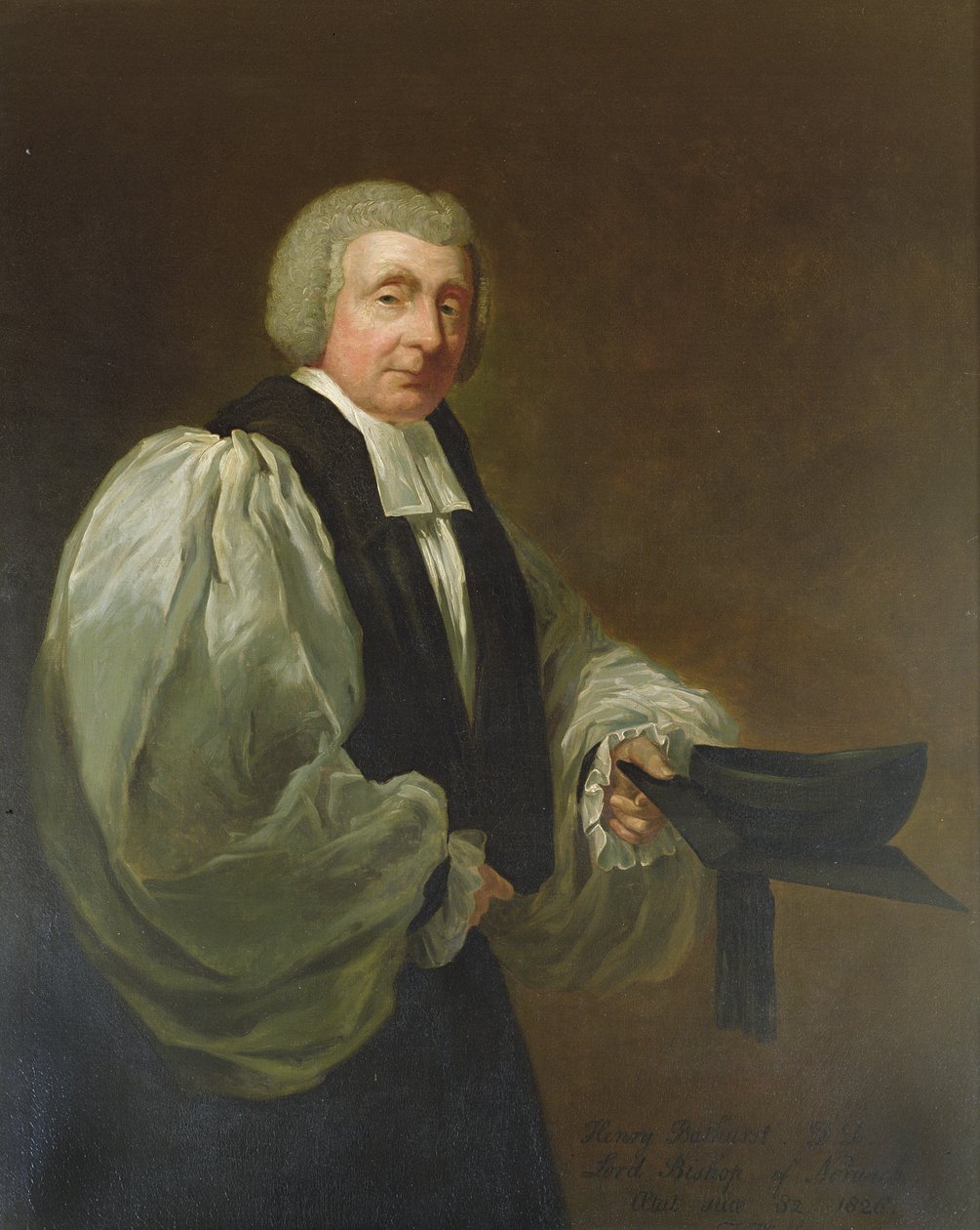 Henry Bathurst, biskup Norwich, 1826 autorstwa Thomas Kirkby
