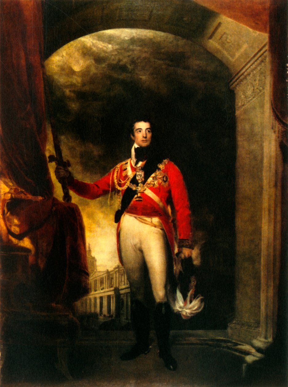 Arthur Wellesley, 1. książę Wellington, 1814-1815, 1944. autorstwa Thomas Lawrence