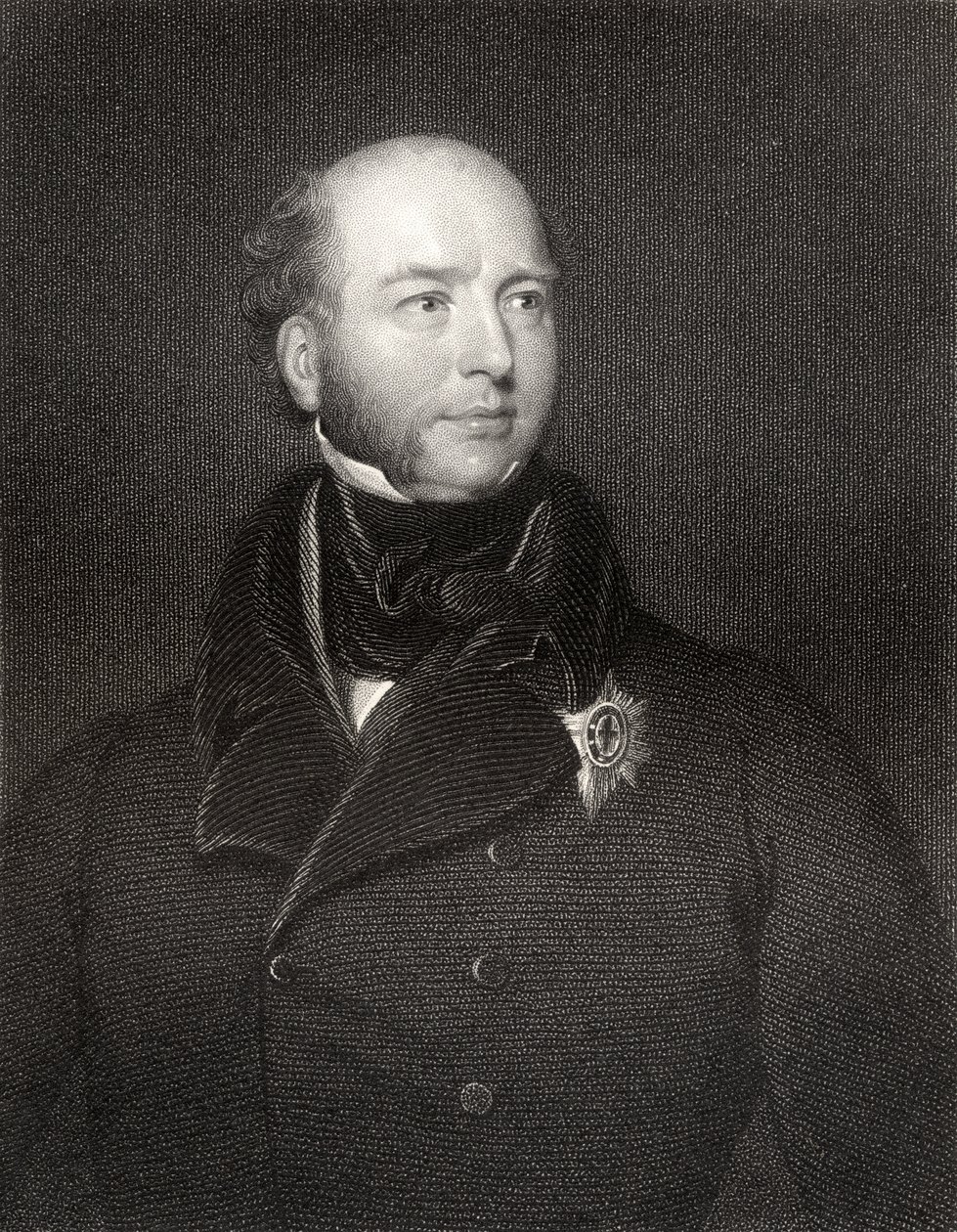 Francis Charles Seymour Conway, 3. markiz Hertford i Yarmouth, grawerowane przez Williama Holla, z „Narodowej Galerii Portretów, tom IV”, wydanej ok. 1835 r. autorstwa Thomas Lawrence