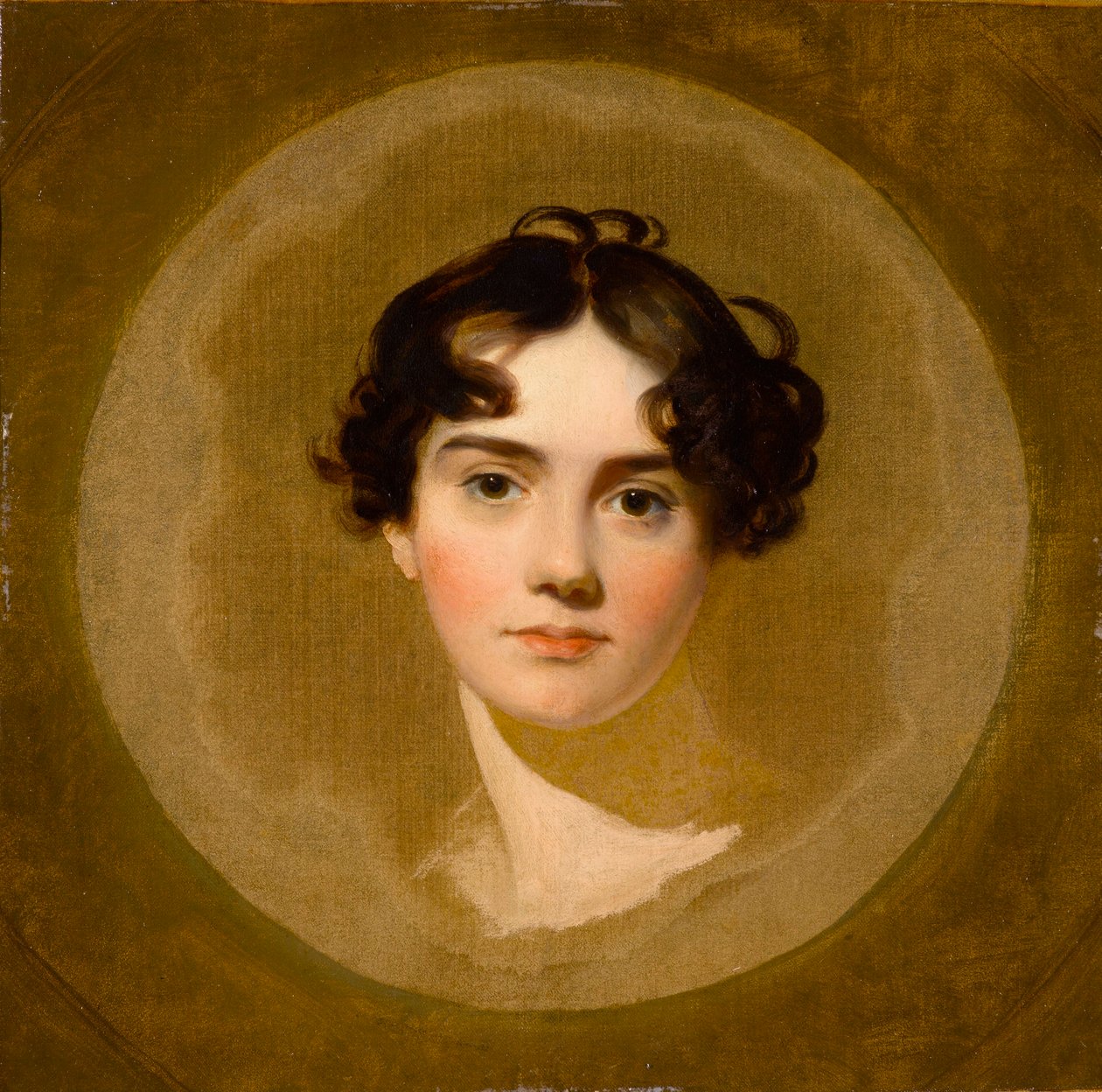 Głowa dziewczyny, koniec XVIII-pocz. XIX w. (olej na płótnie) autorstwa Thomas Lawrence