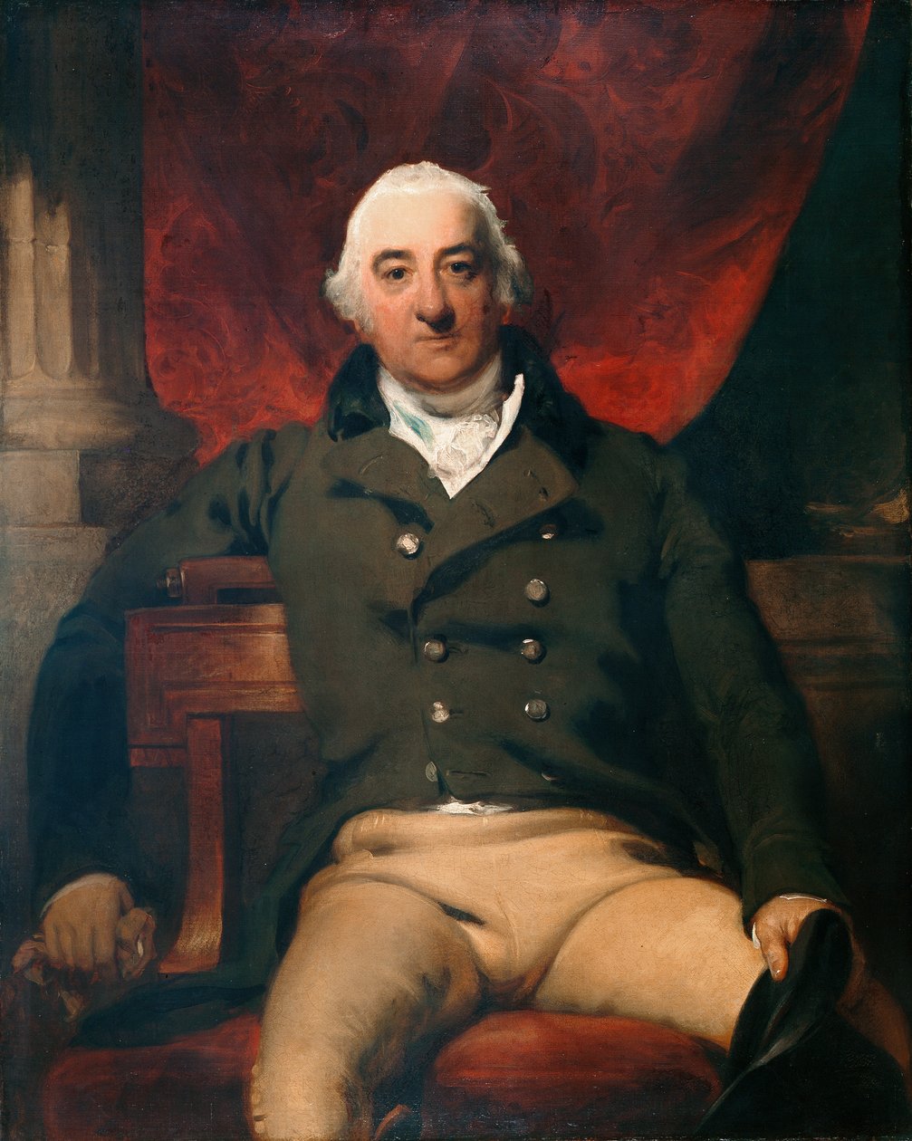 Jamesa Curtisa autorstwa Thomas Lawrence