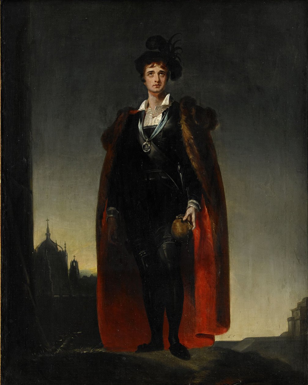 John Philip Kemble jako Hamlet autorstwa Thomas Lawrence