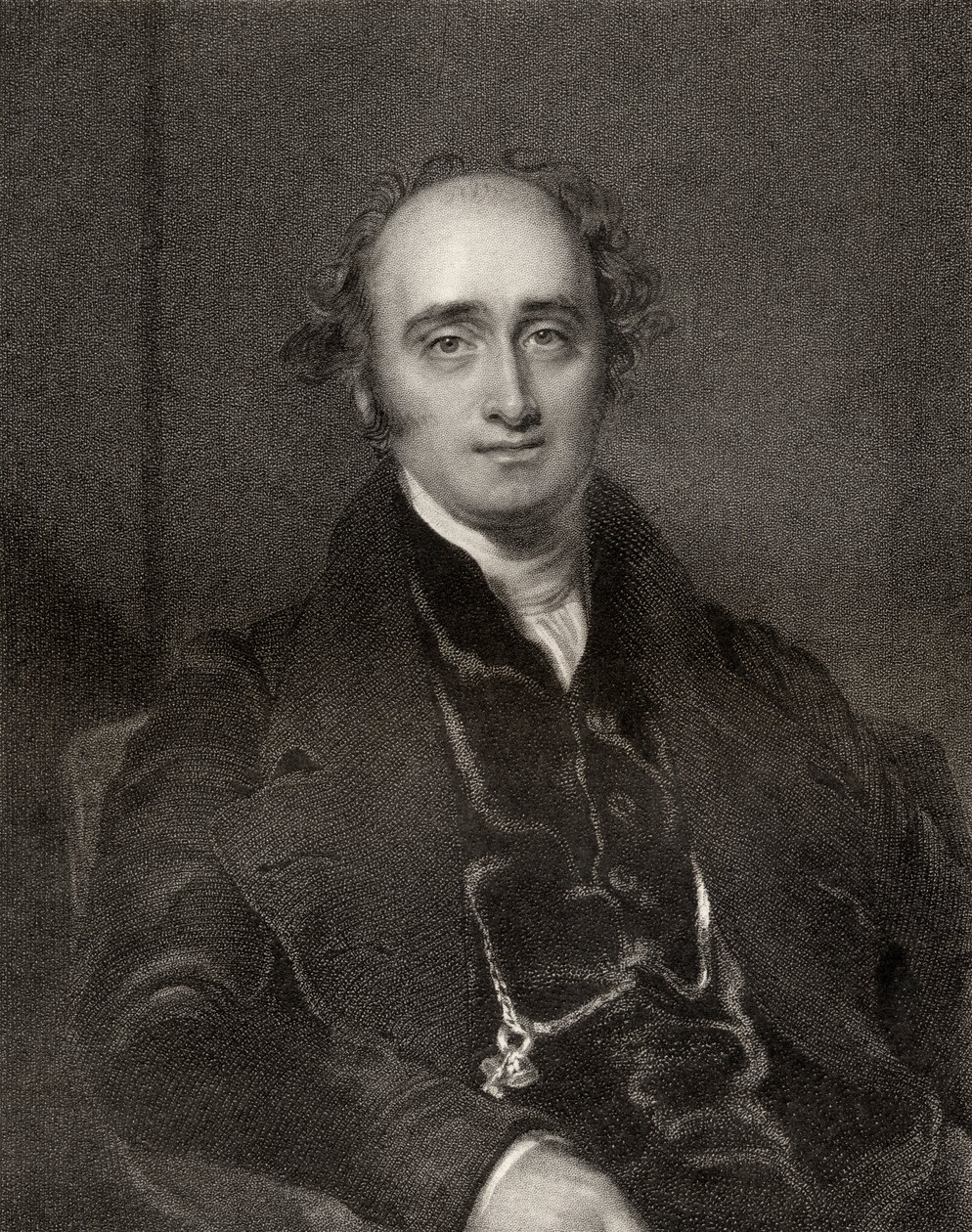 John Wilson Croker, grawerowane przez T.H. Parry, z "Narodowej Galerii Portretów, tom III", wydana ok. 1835 (lito) autorstwa Thomas Lawrence