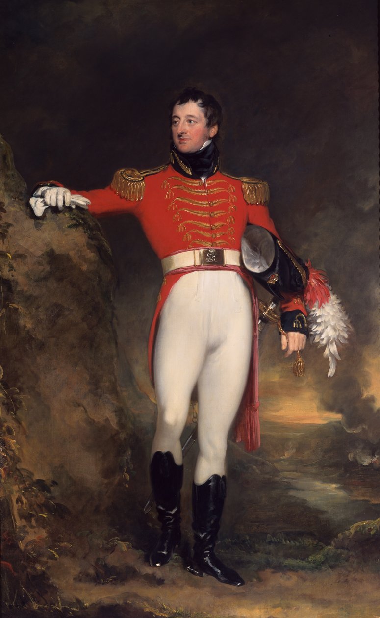 Generał porucznik William, 1. hrabia Craven, 1815 ok autorstwa Thomas Lawrence