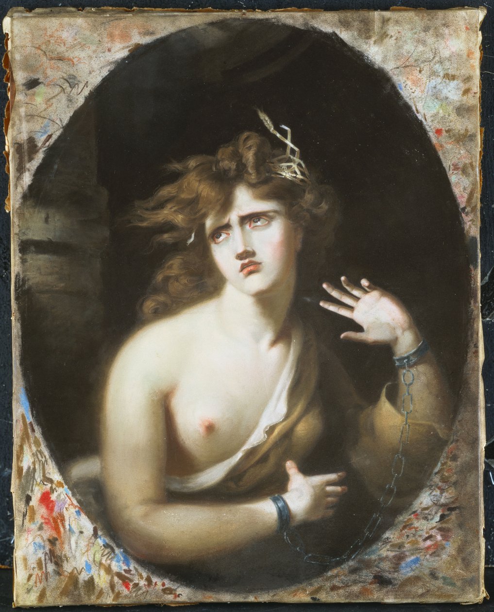 Szalona dziewczyna, 1786 autorstwa Thomas Lawrence