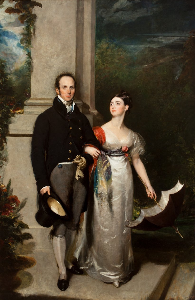 Państwo James Dunlop, ok. 1825 (olej na płótnie) autorstwa Thomas Lawrence