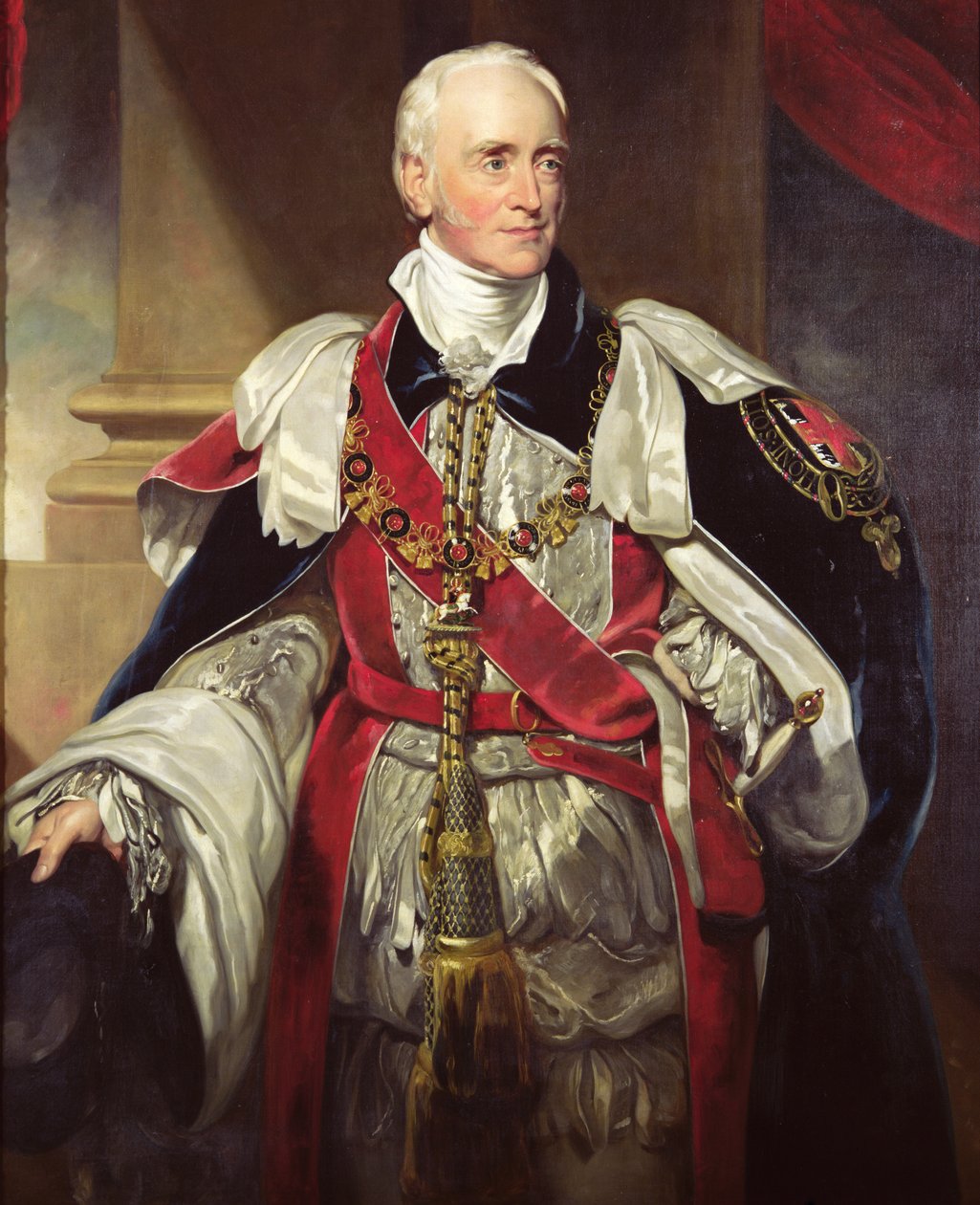 Philip Yorke (1757-1834), trzeci hrabia Hardwicke autorstwa Thomas Lawrence