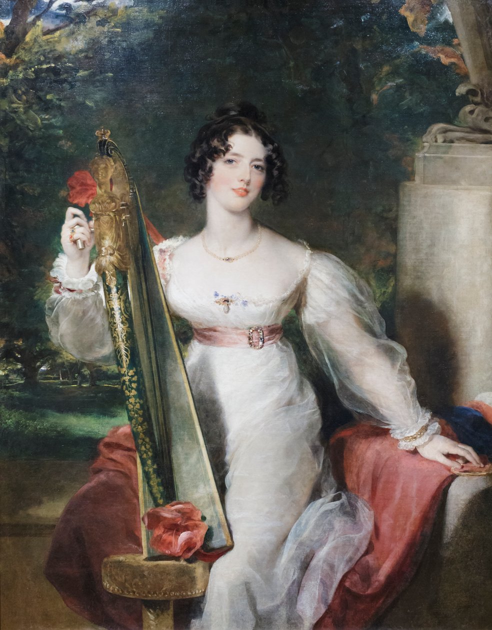 Portret Lady Elizabeth Conyngham (1769-1861) (olej na płótnie) autorstwa Thomas Lawrence