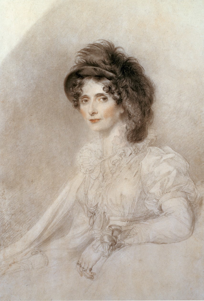 Portret Elżbiety, księżnej Devonshire, 1816 autorstwa Thomas Lawrence