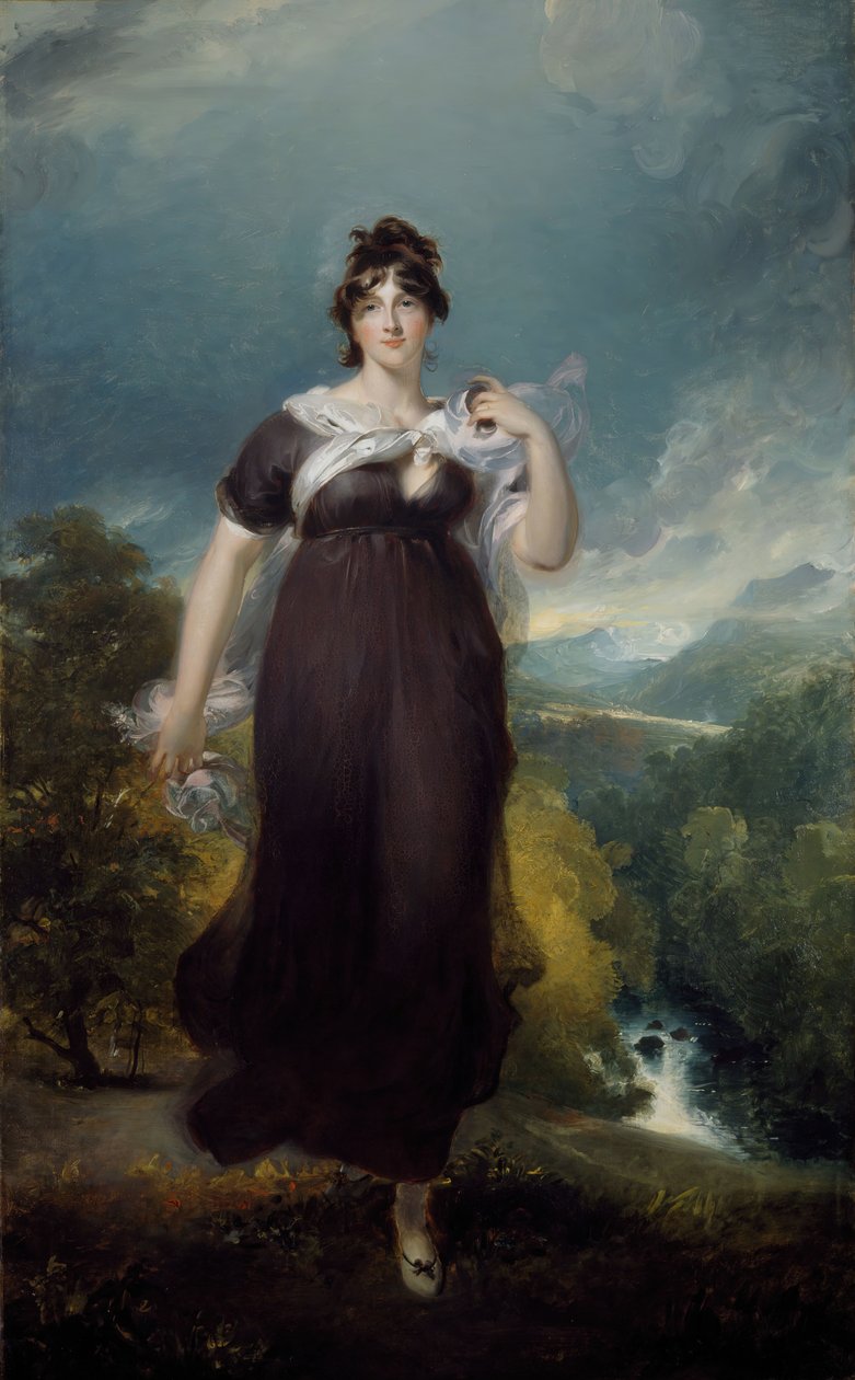 Portret Elżbiety, markiza Conyngham, 1801-02. autorstwa Thomas Lawrence
