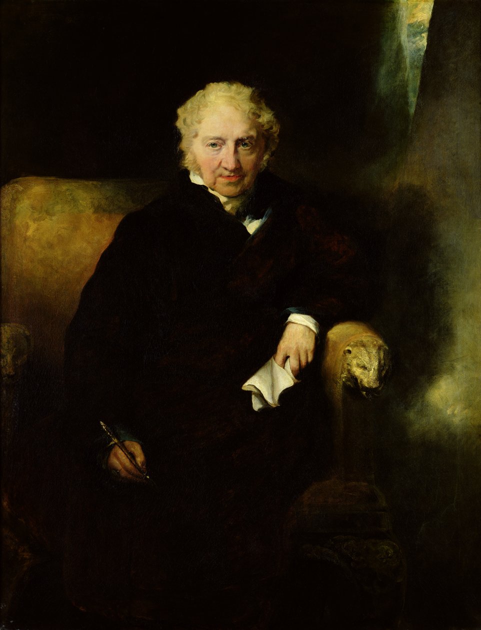 Portret Henryka Fuseli (Johann Heinrich Fussli) (1741-1825) autorstwa Thomas Lawrence