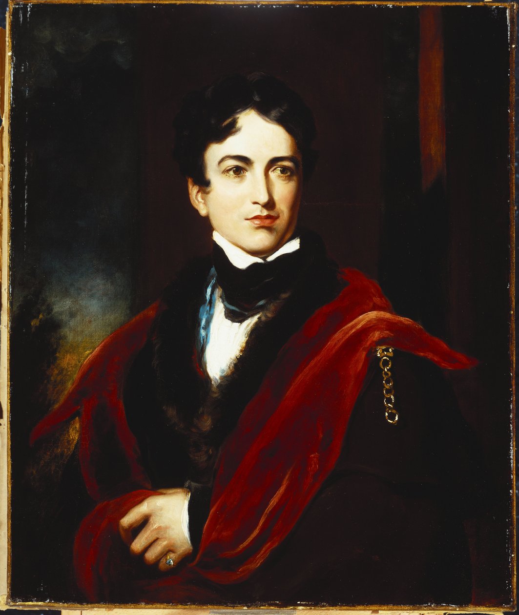 Portret Johna George